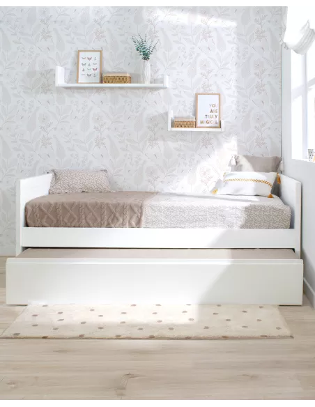 Cama juvenil dupla Lineal - Entrega gratuita