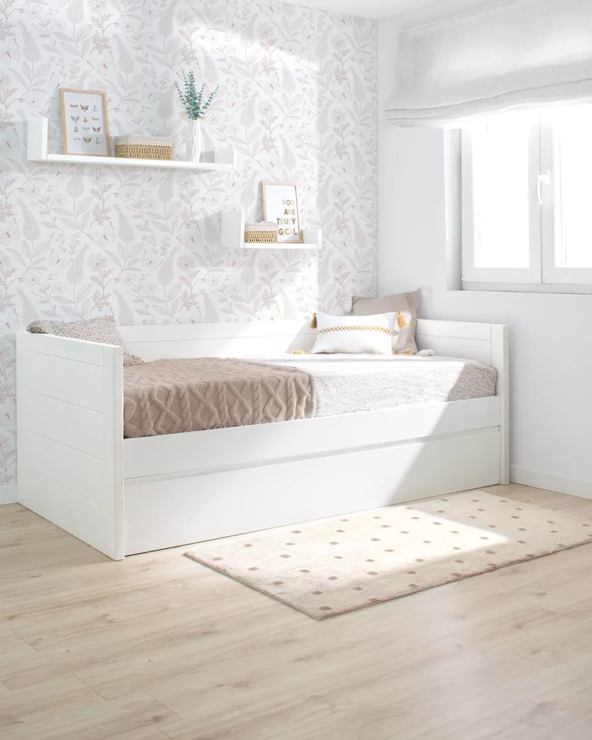 Cama juvenil dupla Lineal - Entrega gratuita