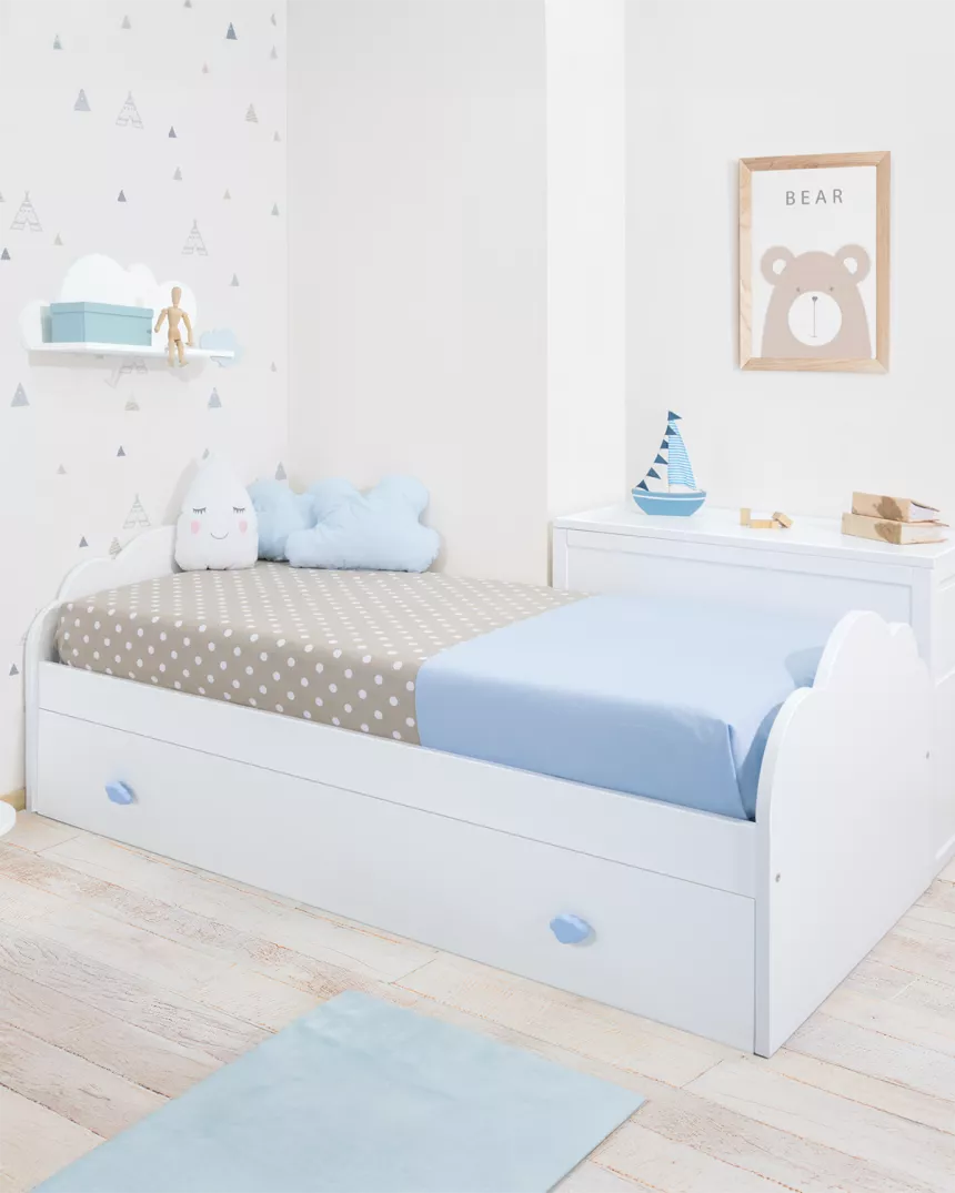 Cama de criança Nuvem -Entrega gratuita. Compra segura