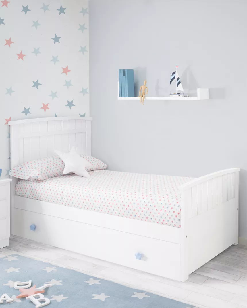 Cama dupla Curvo juvenil - Entrega gratuita