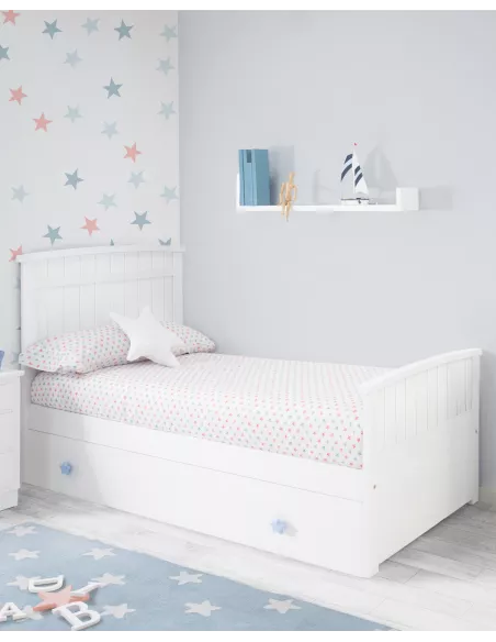 Cama dupla Curvo juvenil - Entrega gratuita