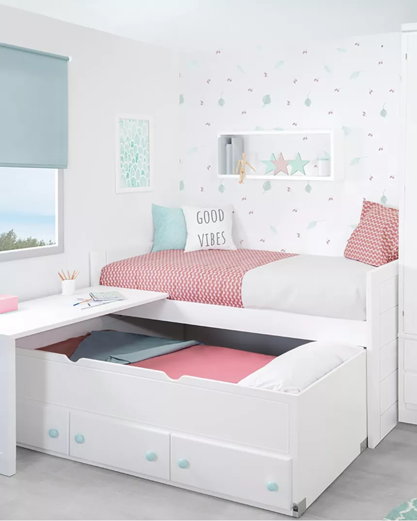 Cama compacta juvenil Lineal - Entrega gratuita