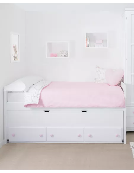 Cama compacta juvenil Lineal - Entrega gratuita