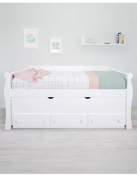 Cama juvenil compacta gôndola - Entrega gratuita