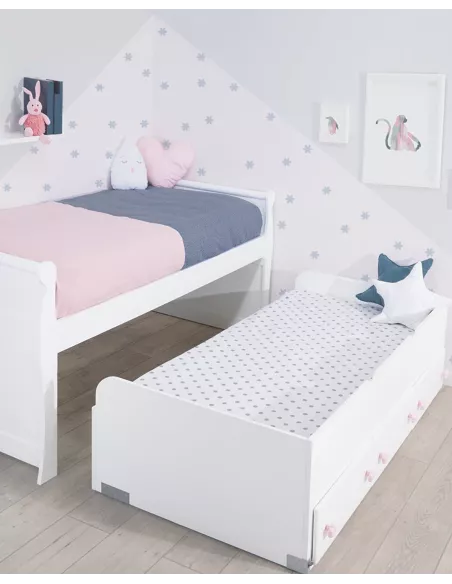 Cama juvenil compacta gôndola - Entrega gratuita