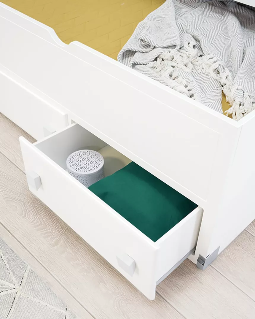 Cama juvenil compacta gôndola - Entrega gratuita