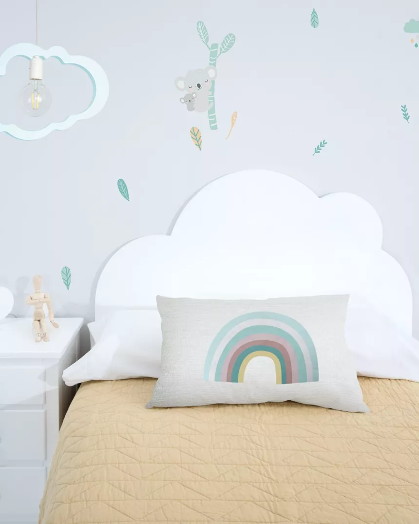 cabeceira infantil nuvem