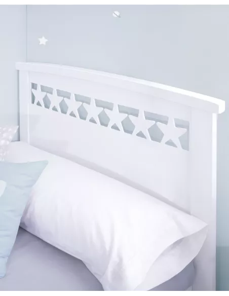 Cabeceira infantil estrelas