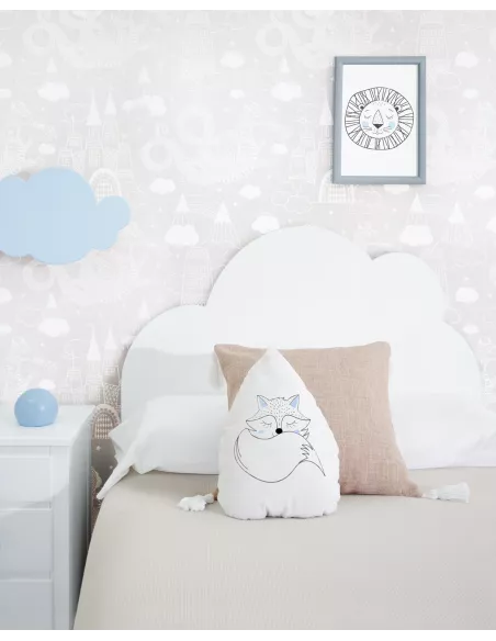 Cabeceira infantil Nuvem