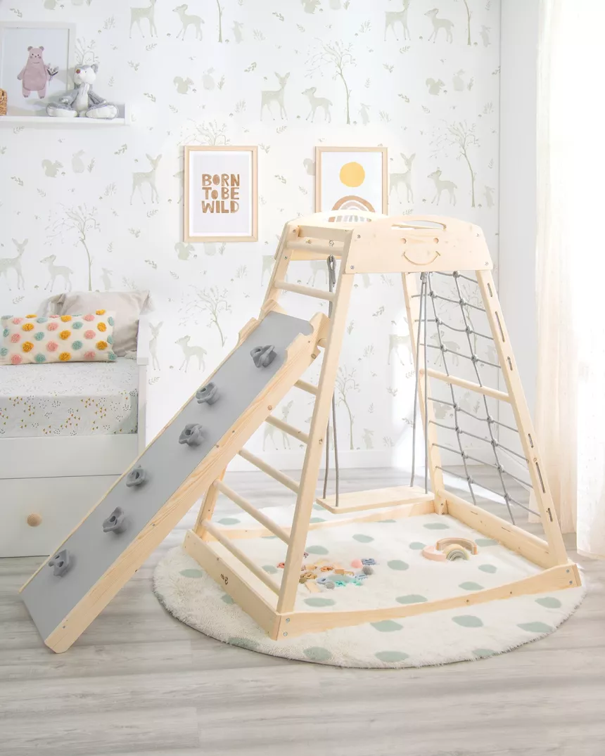 Quadro escalada 3 em 1 | Brinquedos Montessori 2