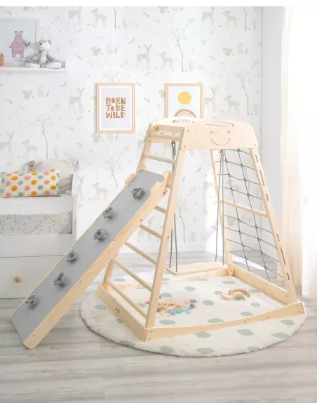 Quadro escalada 3 em 1 | Brinquedos Montessori