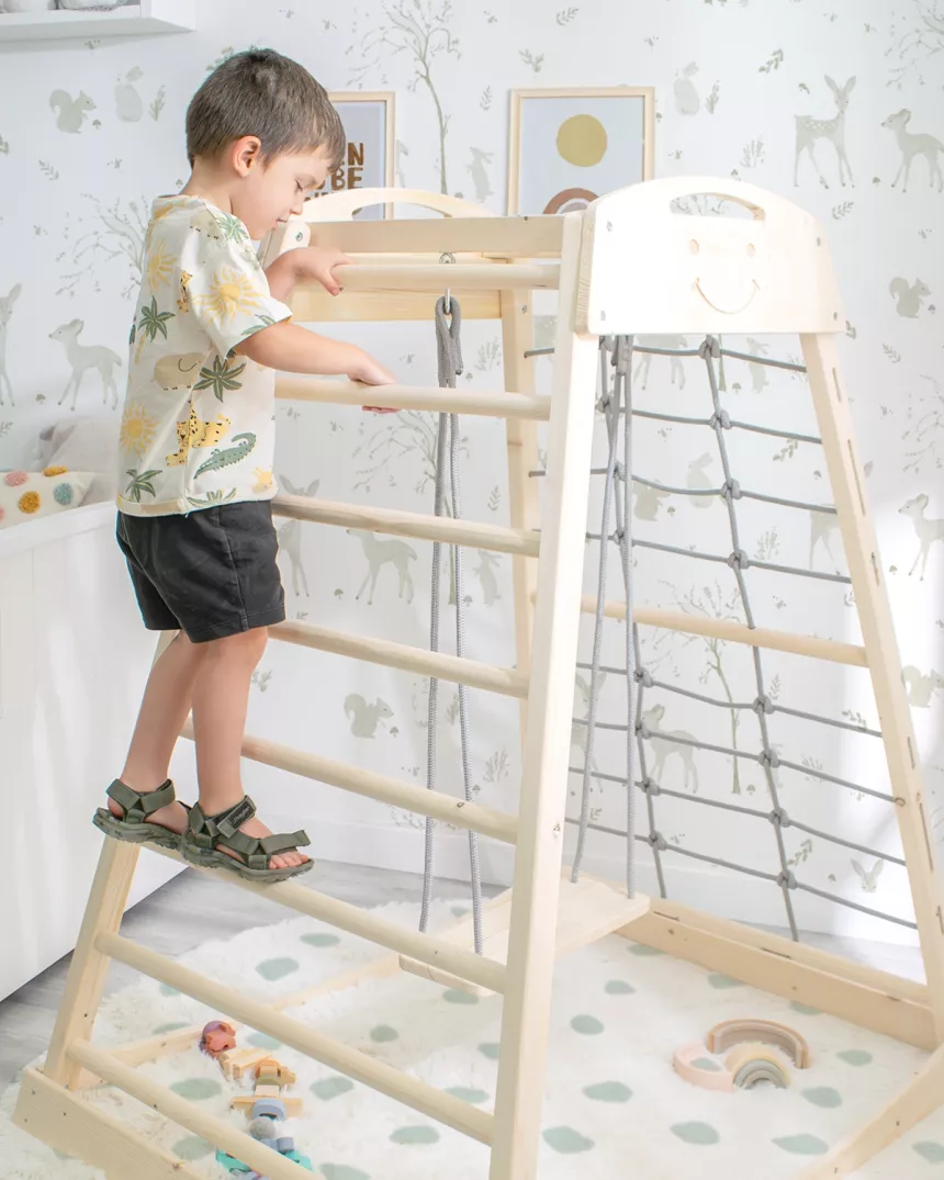 Quadro escalada 3 em 1 | Brinquedos Montessori