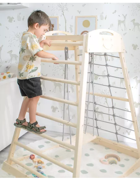 Quadro escalada 3 em 1 | Brinquedos Montessori