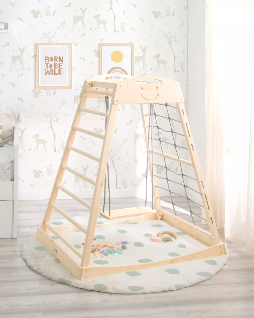 Quadro escalada 3 em 1 | Brinquedos Montessori