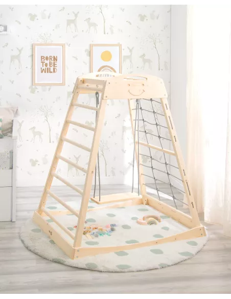 Quadro escalada 3 em 1 | Brinquedos Montessori