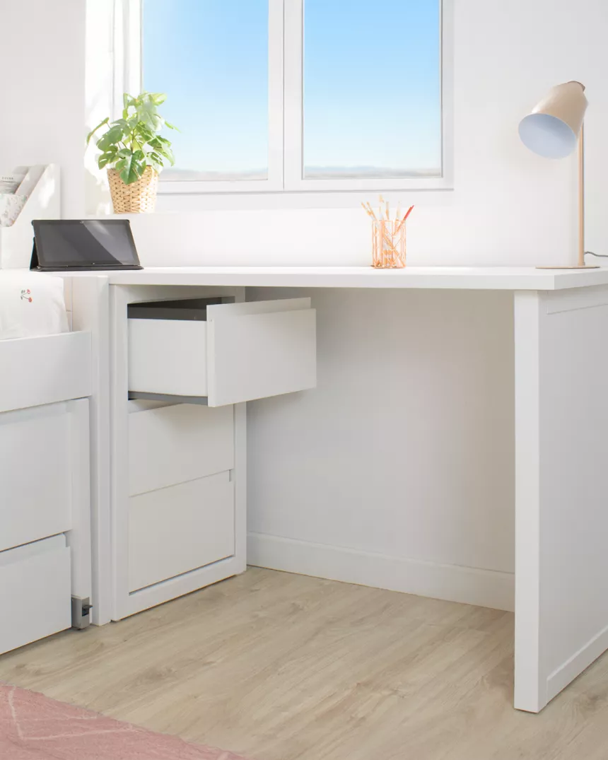 secretária com gaveteiro-entrega gratuita