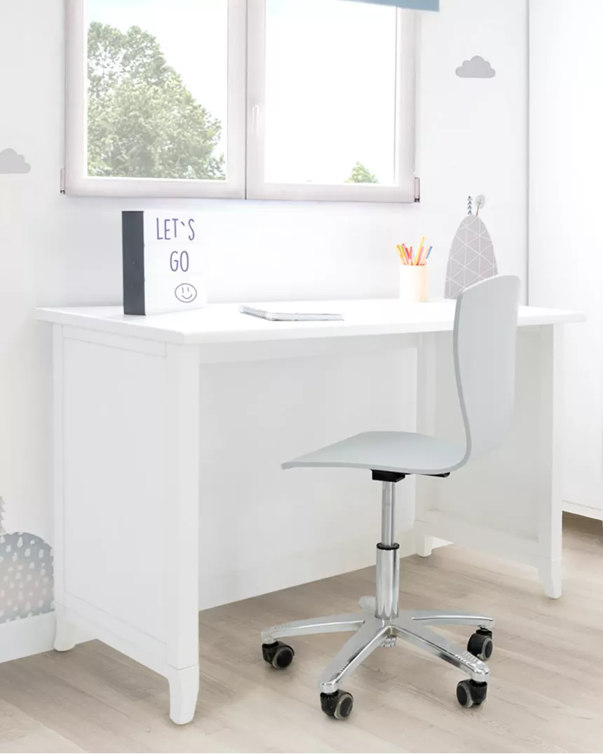 secretária infantil branco