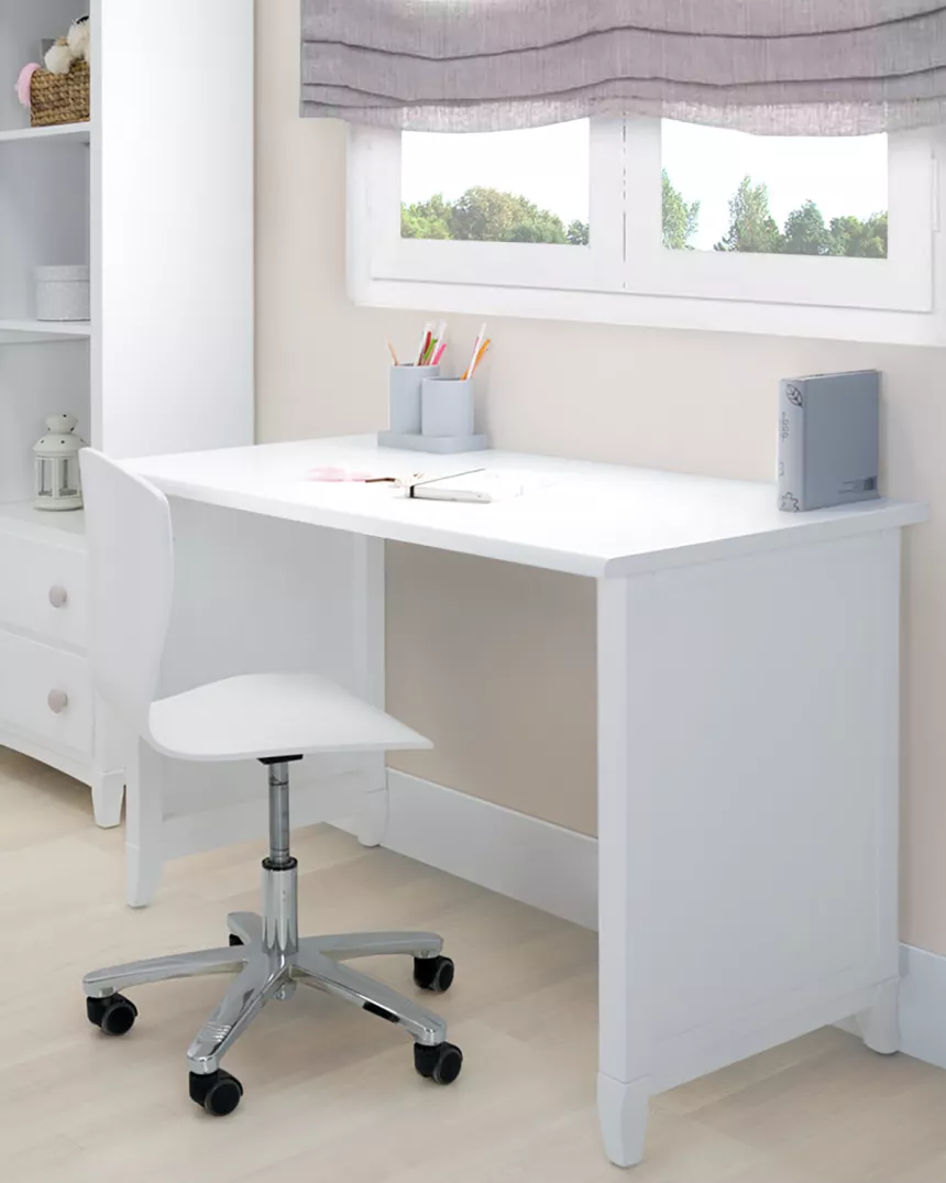 secretária infantil branco