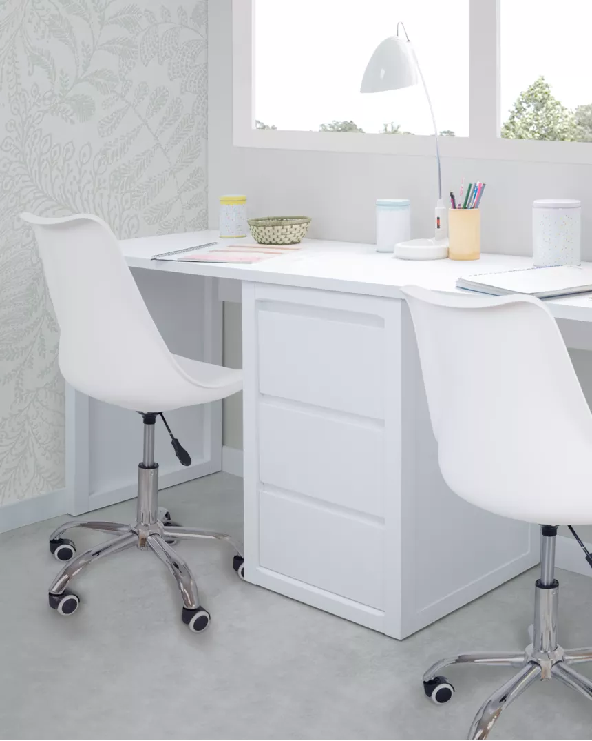 secretaria com gaveteiro-entrega gratuita