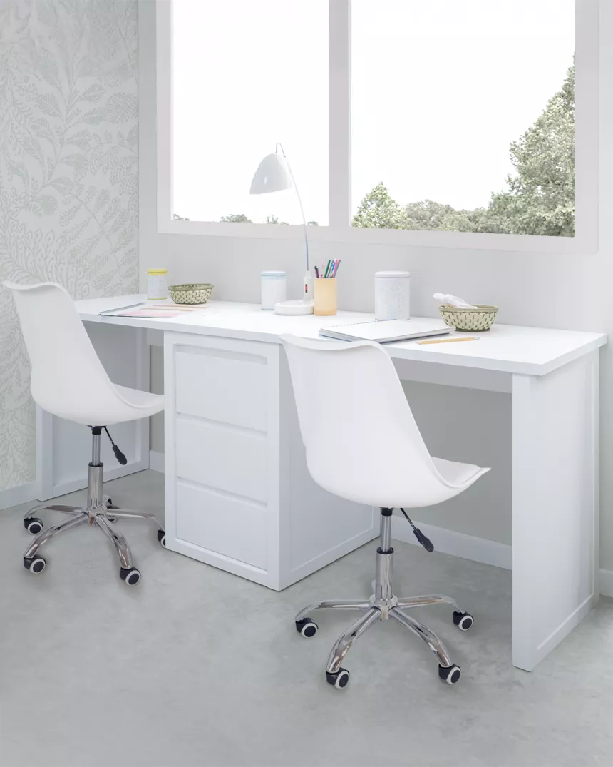 secretaria com gaveteiro-entrega gratuita