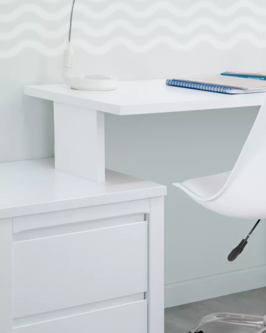 secretária com módulo gaveteiro-Entrega gratuita