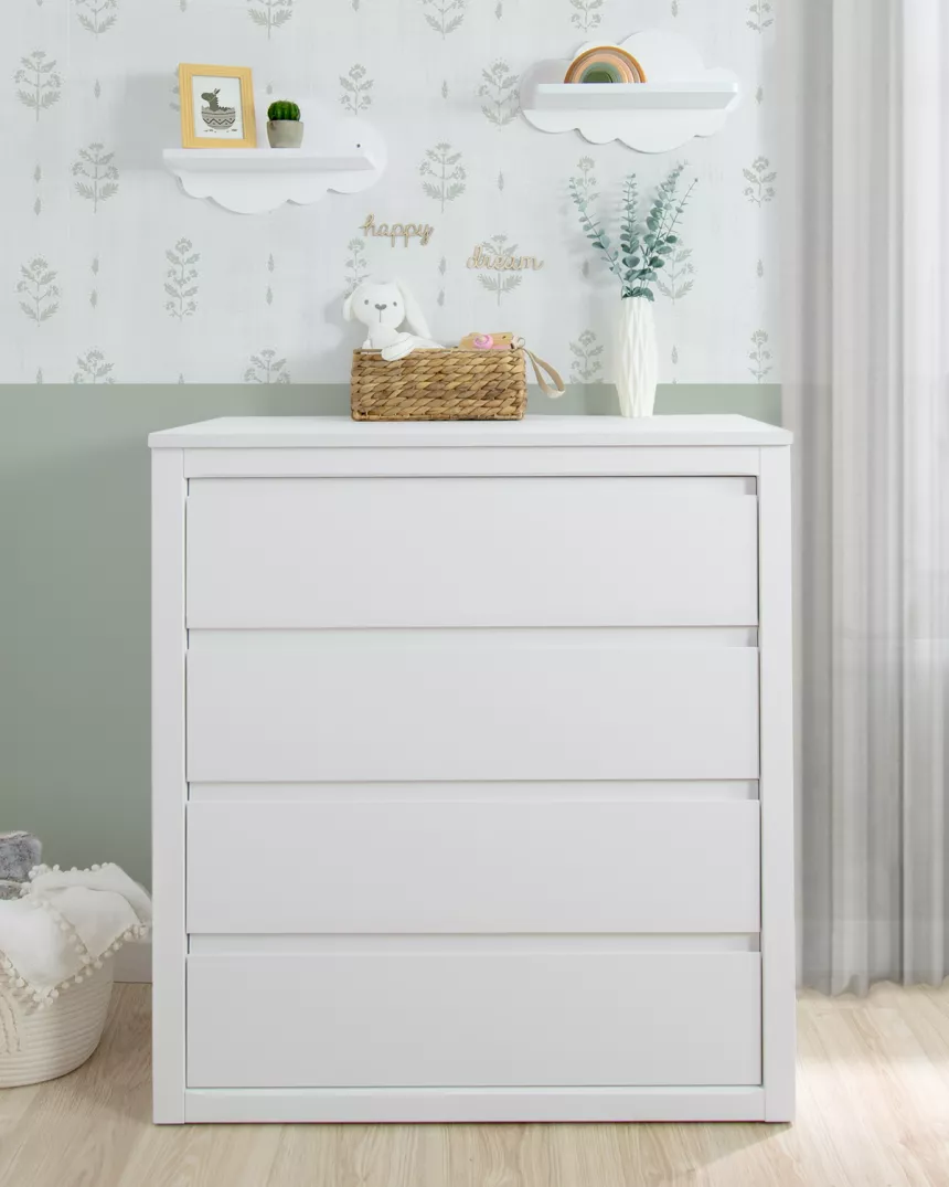 cómoda infantil 5 gavetas Lineal