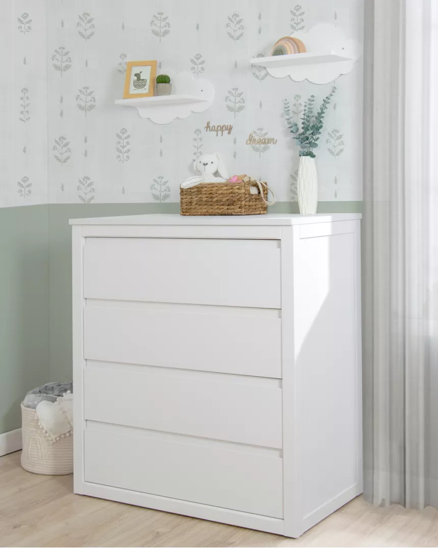 cómoda infantil 5 gavetas Lineal
