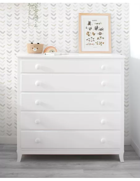 cómoda infantil 5 gavetas