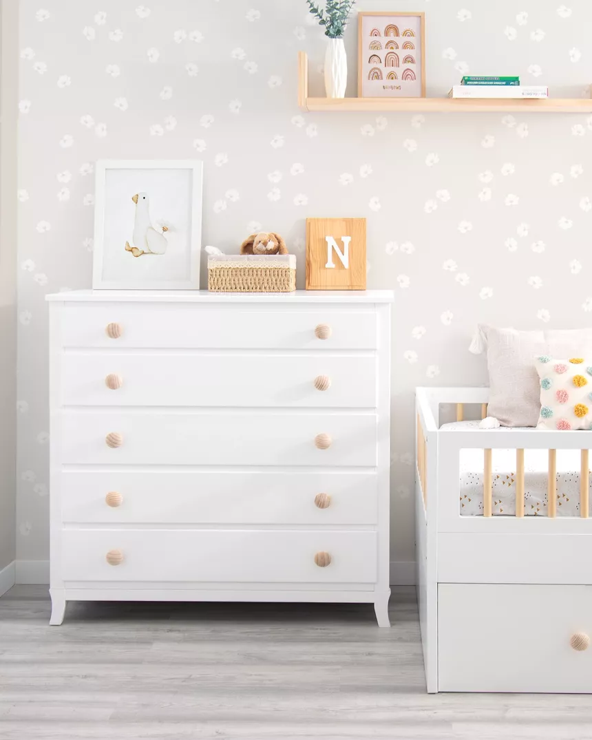 cómoda infantil 5 gavetas