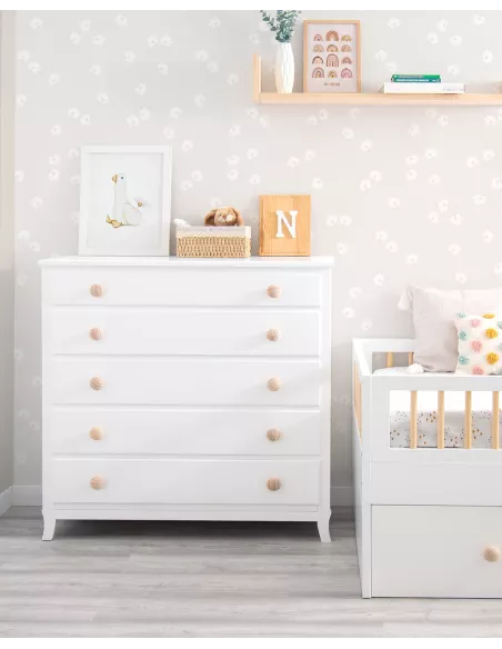 cómoda infantil 5 gavetas