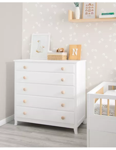 cómoda infantil 5 gavetas