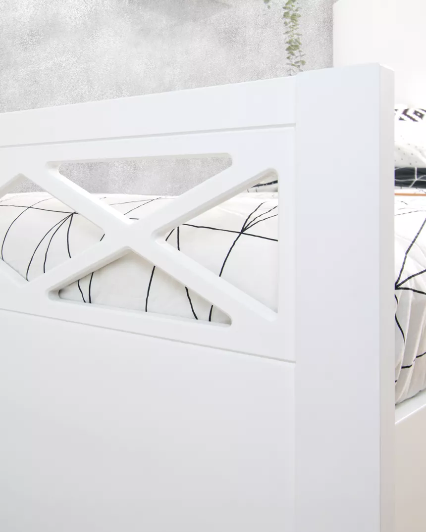 Ninho juvenil com 2 gavetas Cruz