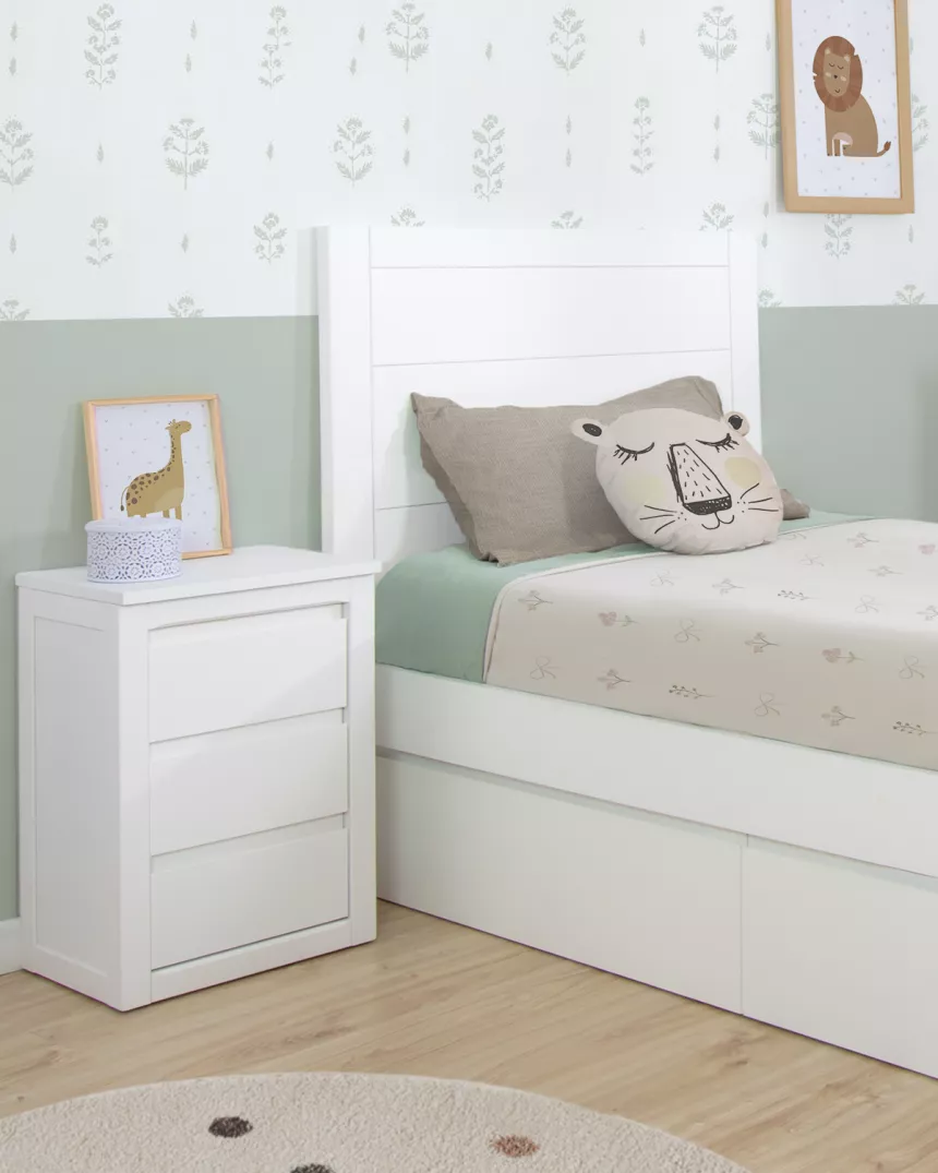 Cama com gavetas Lineal peseira baixa - Entrega gratuita