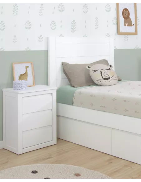 Cama com gavetas Lineal pezeira baixa - Entrega gratuita