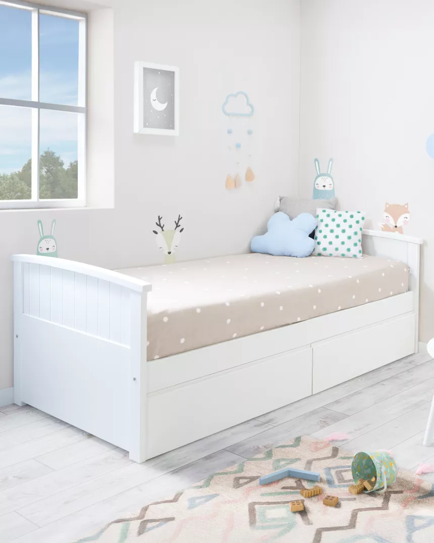 Cama Curvo com gavetas