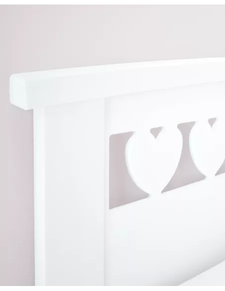 Cama de criança corações com gavetas - Entrega gratuita