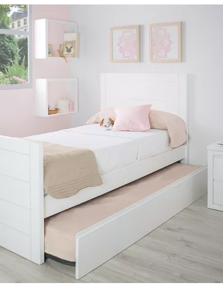 Cama dupla juvenil Lineal- Entrega gratuita