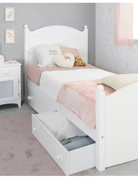 Cama infantil com gavetas Esfera - Entrega gratuita