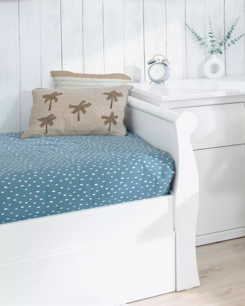 Cama infantil tipo gôndola com 1 gaveta 2