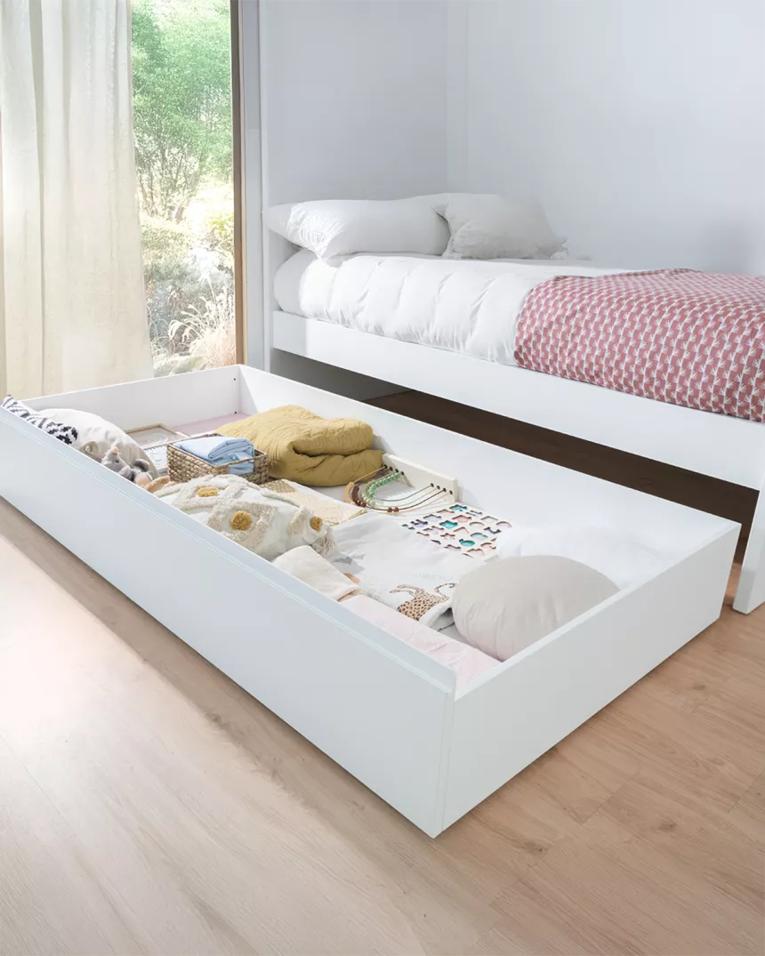 Cama infantil nuvem com 1 gaveta