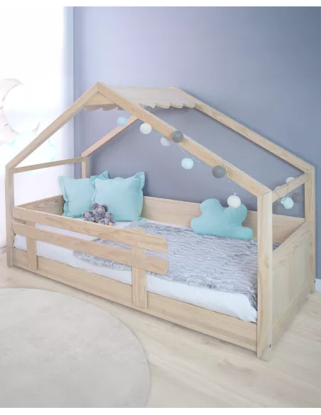 Cama casinha de madeira montessori infantil - Entrega gratuita