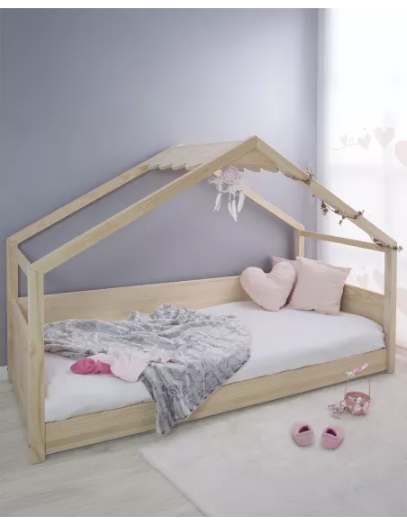 Cama casinha de madeira montessori infantil - Entrega gratuita