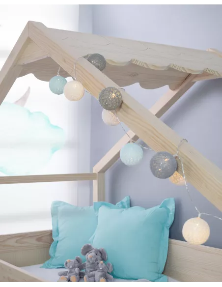 Cama casinha de madeira montessori infantil - Entrega gratuita