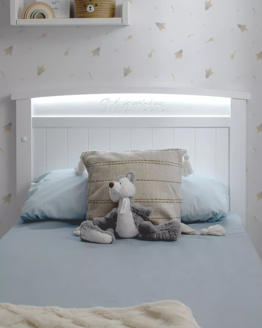 Luz para cabeceira Curvo