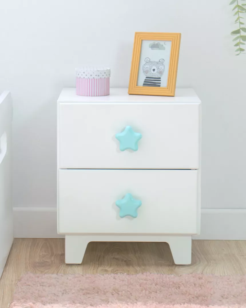 Mesa de cabeceira piccolo com pés - Entrega gratuita