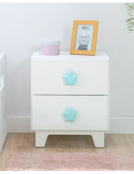 Mesa de cabeceira piccolo com pés - Entrega gratuita