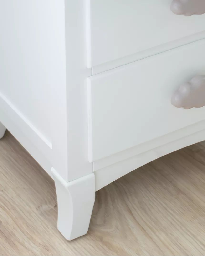 Mesa de cabeceira infantil com gavetas - Entrega gratuita