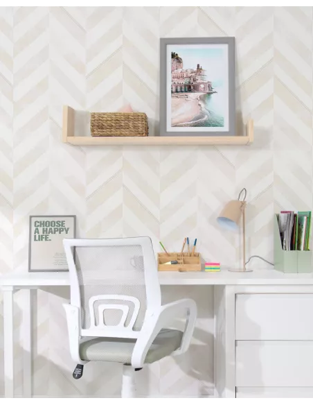 Estante Lineal de madeira -