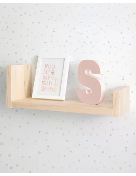 Estante Lineal de madeira -