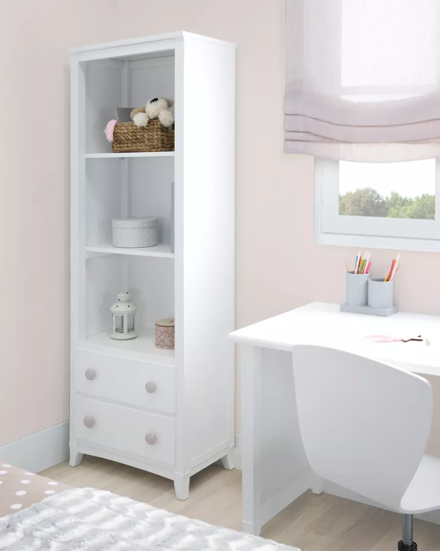 Estante infanto juvenil com gavetas - Entrega gratuita